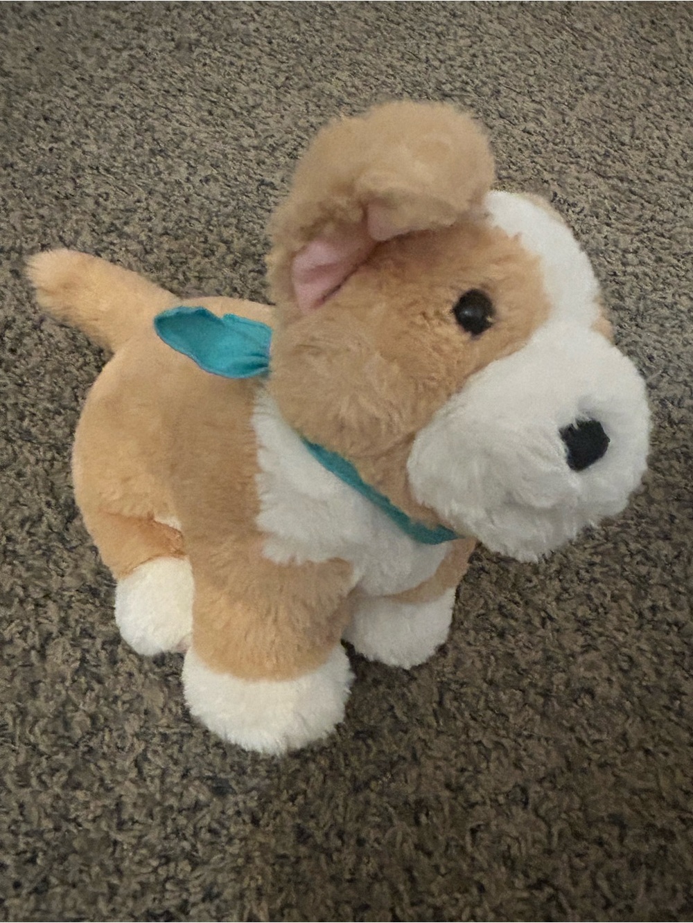 American Girl Corinne’s Pet Dog Flurry Plush 12” Corgi 2022 Puppy Bandana